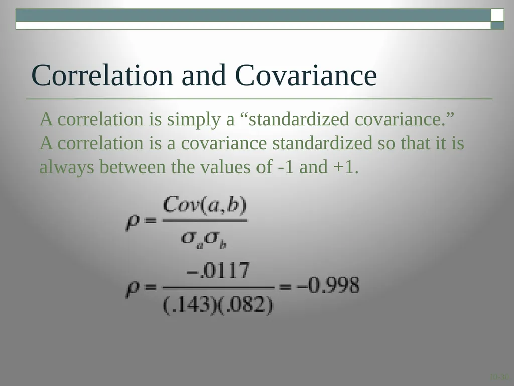 Risk and Return: Lessons from Market History - slide 30 of 30
