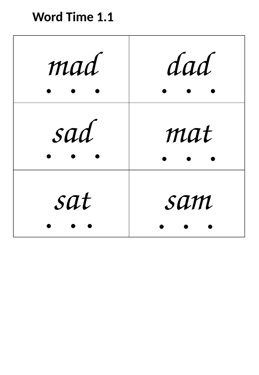 Word Time 1.1 . . . . . . . - slide 1 of 19