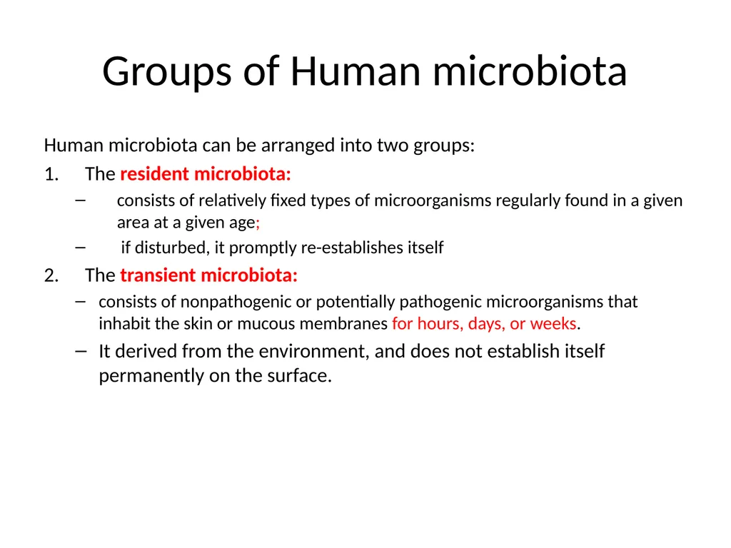 Normal Human Microbiota Dr. Ali Abdulwahid - slide 3 of 27