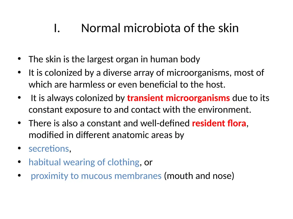 Normal Human Microbiota Dr. Ali Abdulwahid - slide 9 of 27