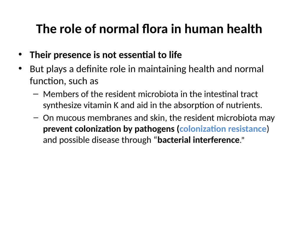 Normal Human Microbiota Dr. Ali Abdulwahid - slide 5 of 27