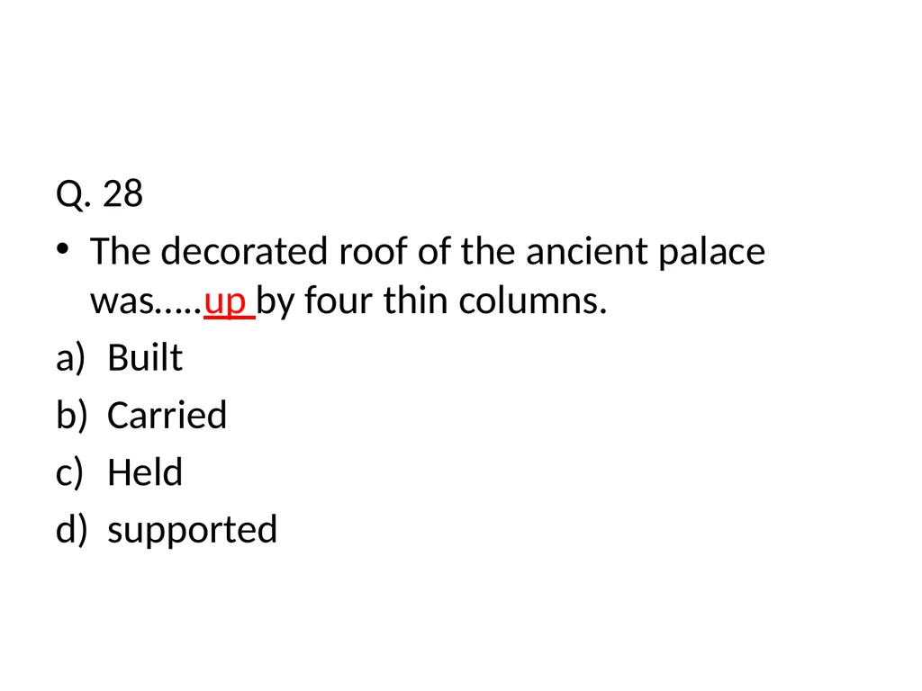 Answers to Test Incorrect for all candidtates - slide 7 of 15
