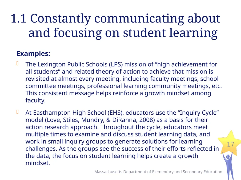 Seven Levers for Establishing High Quality - slide 17 of 39