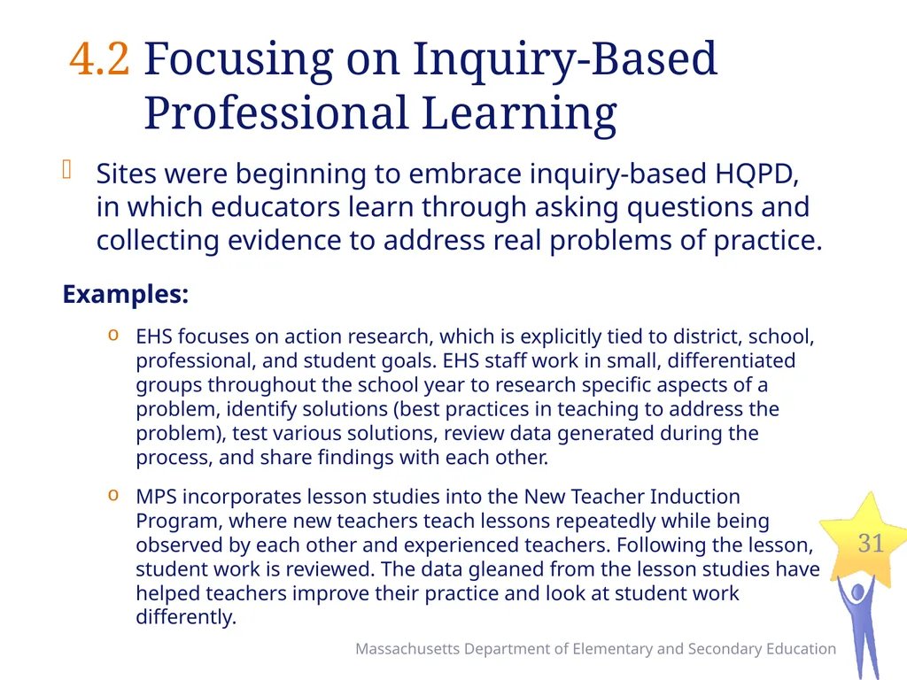 Seven Levers for Establishing High Quality - slide 31 of 39