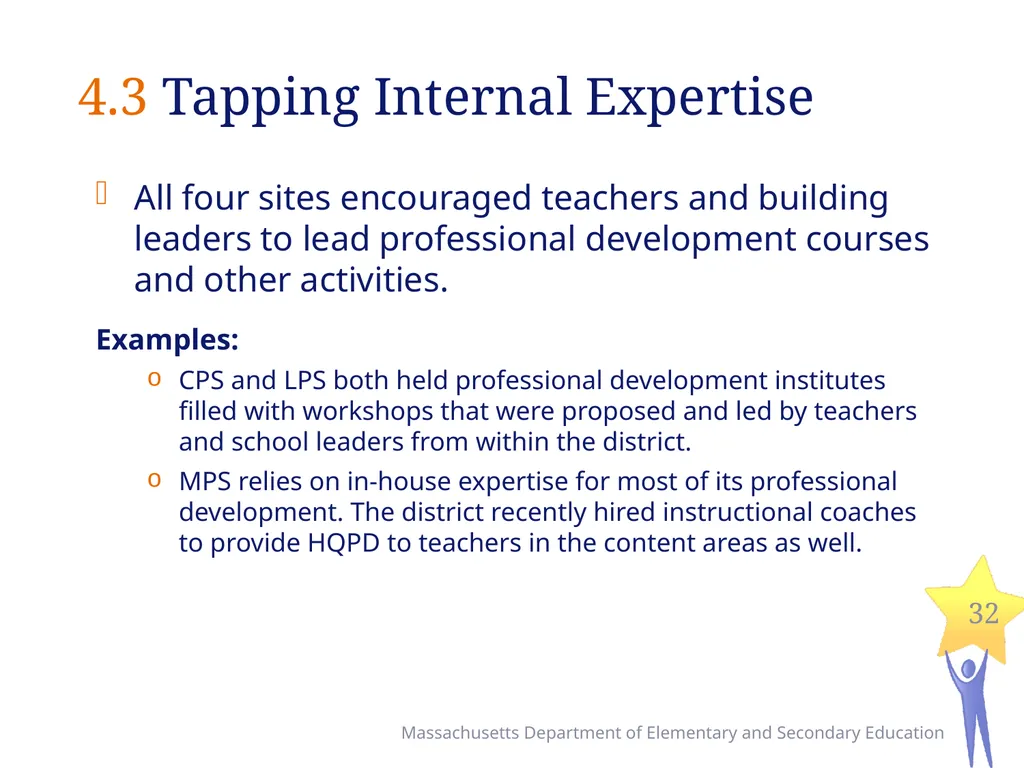 Seven Levers for Establishing High Quality - slide 32 of 39