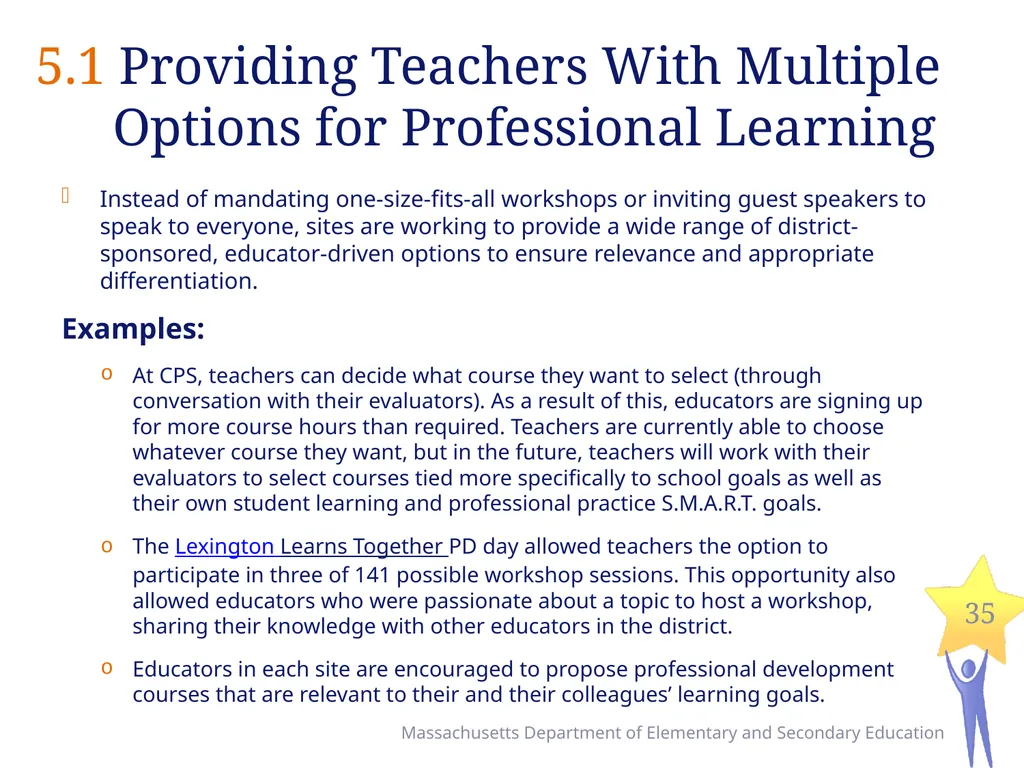 Seven Levers for Establishing High Quality - slide 35 of 39
