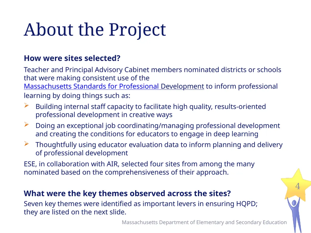 Seven Levers for Establishing High Quality - slide 4 of 39