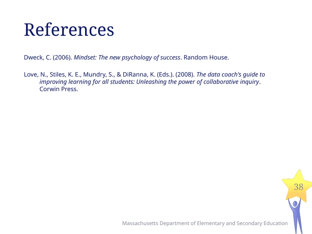 Seven Levers for Establishing High Quality - slide 38 of 39