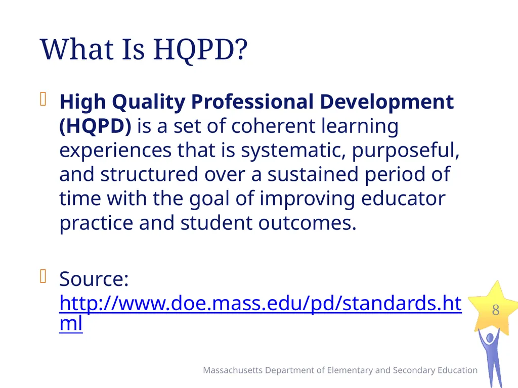 Seven Levers for Establishing High Quality - slide 8 of 39
