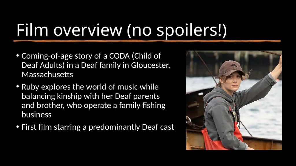 Representation and Rights in CODA Rachel Kolb - slide 4 of 9