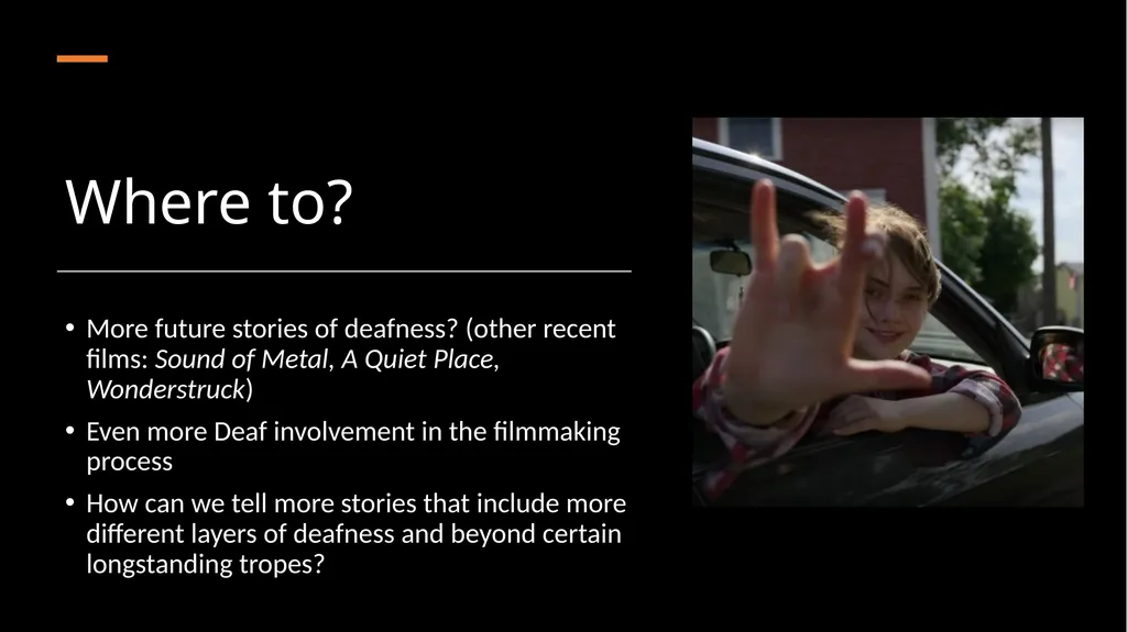 Representation and Rights in CODA Rachel Kolb - slide 8 of 9