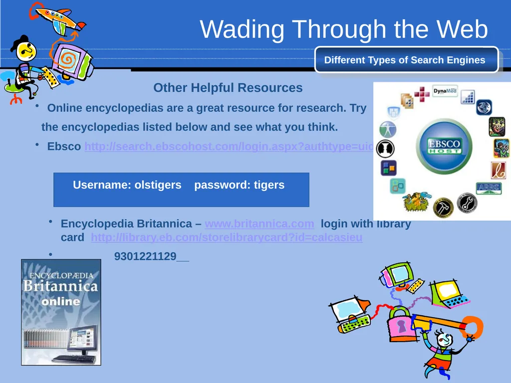 Wading Through the Web Conducting Research on the - slide 12 of 38
