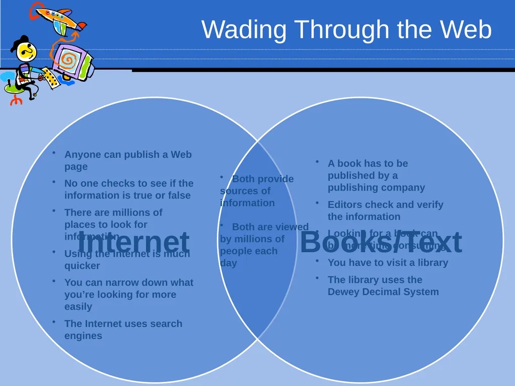 Wading Through the Web Conducting Research on the - slide 5 of 38