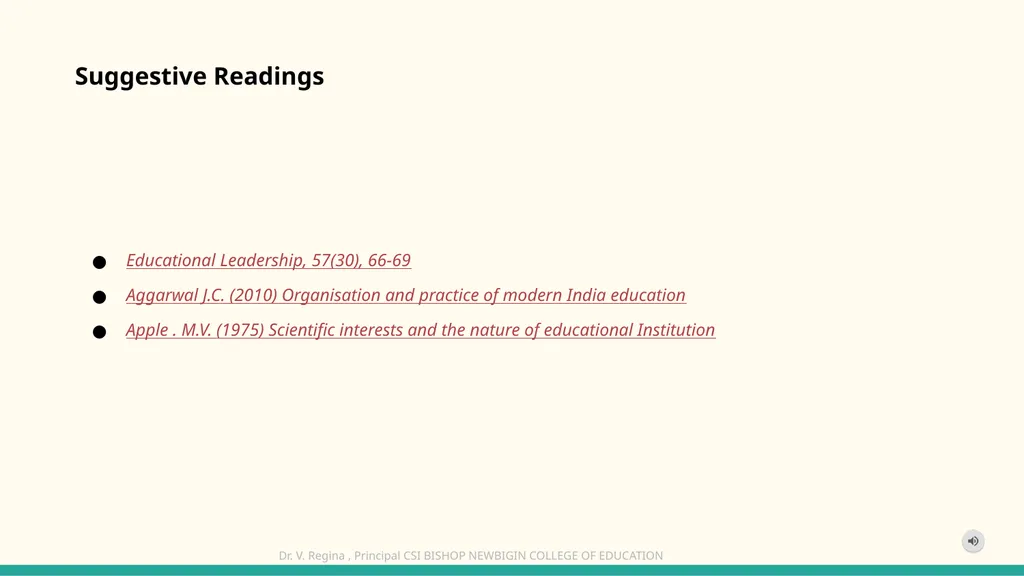 KNOWLEDGE AND CURRICULUM Unit VIII- Resource and - slide 21 of 21