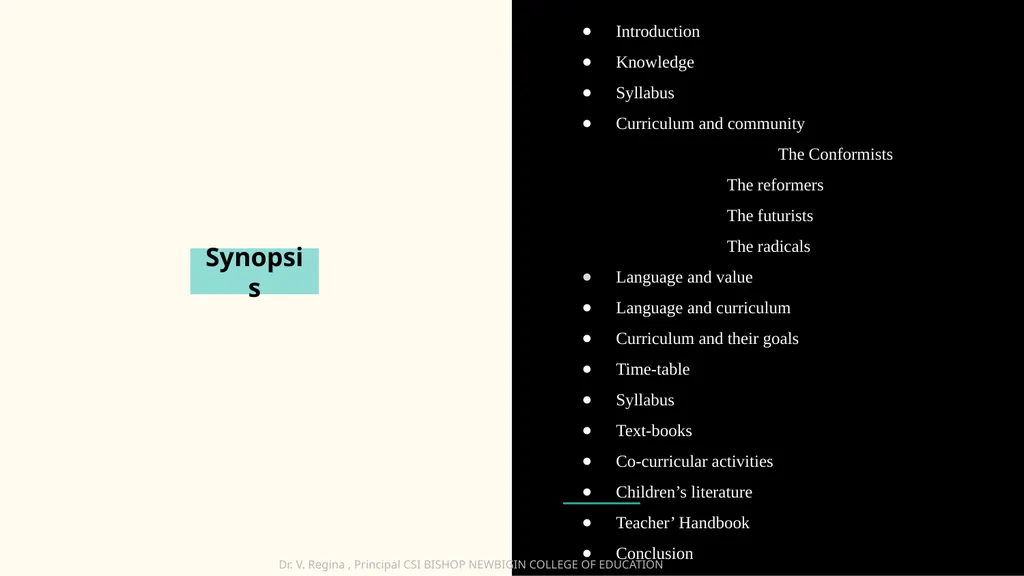 KNOWLEDGE AND CURRICULUM Unit VIII- Resource and - slide 2 of 21