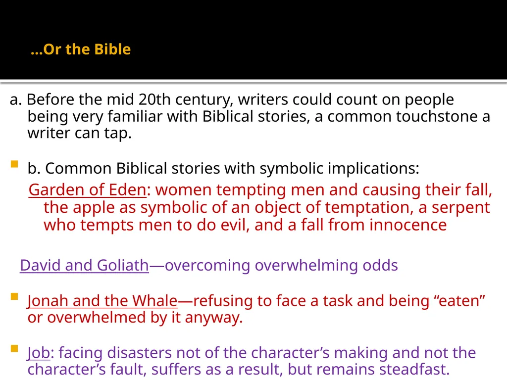 How to Read Literature Like a Professor Dr. Thomas - slide 7 of 37