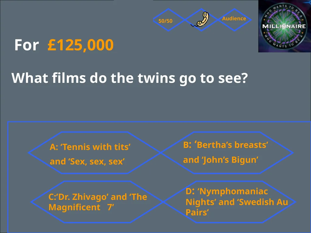 THE FACTS: 4 QUESTIONS ALL MULTIPLE CHOICE - slide 20 of 27