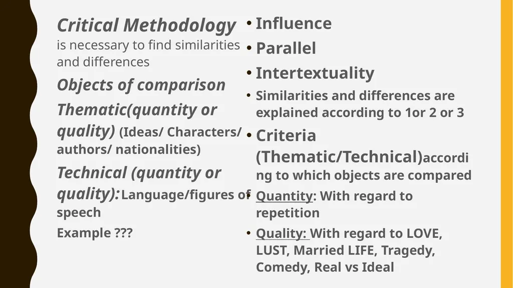 Comparative literature Shaymaa A. Shahine Faculty - slide 9 of 14