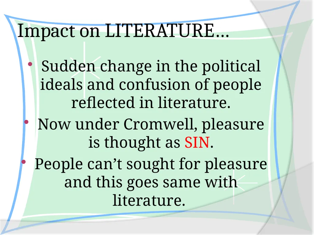 THE PURITAN LEGACY & THE COMMON WEALTH 1625-1675 A - slide 8 of 21