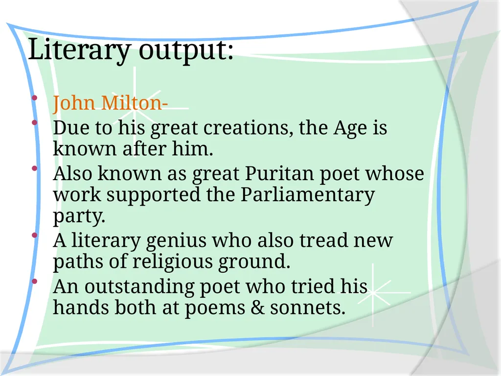 THE PURITAN LEGACY & THE COMMON WEALTH 1625-1675 A - slide 10 of 21