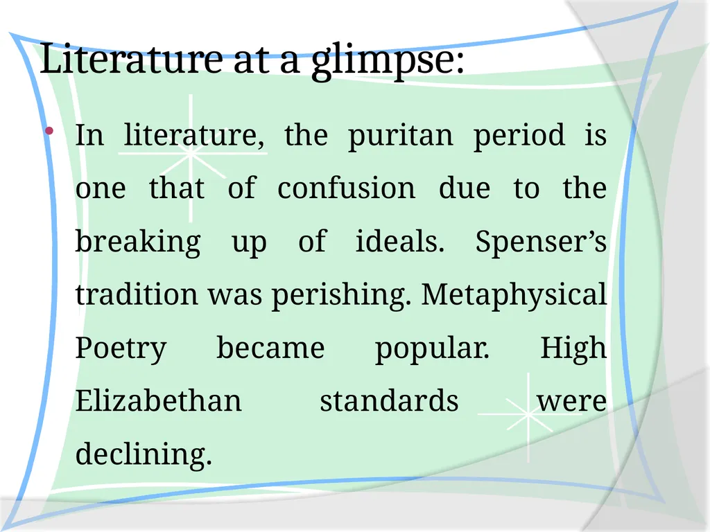 THE PURITAN LEGACY & THE COMMON WEALTH 1625-1675 A - slide 20 of 21