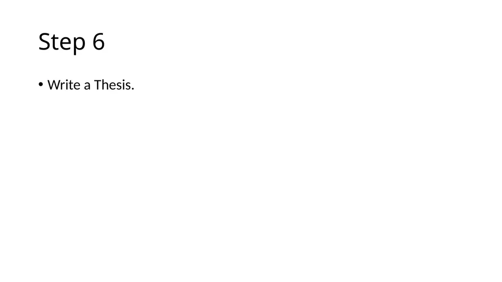 Step 1 Read the prompt 3 times Step 2 S - slide 6 of 20