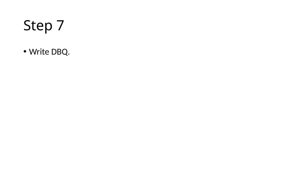 Step 1 Read the prompt 3 times Step 2 S - slide 7 of 20