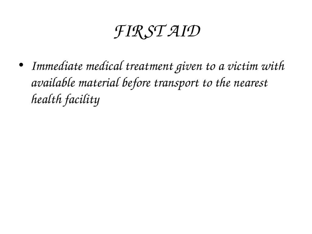 CRASH SCENE MANAGEMENT AND CASUALTY EVACUATION - slide 25 of 54