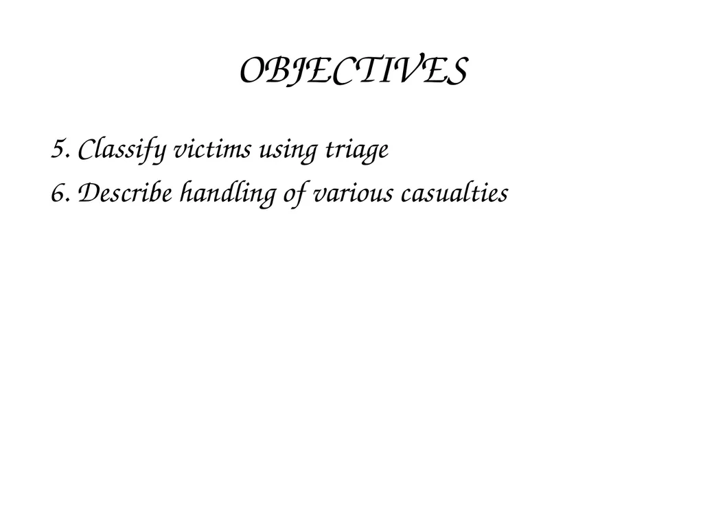 CRASH SCENE MANAGEMENT AND CASUALTY EVACUATION - slide 8 of 54