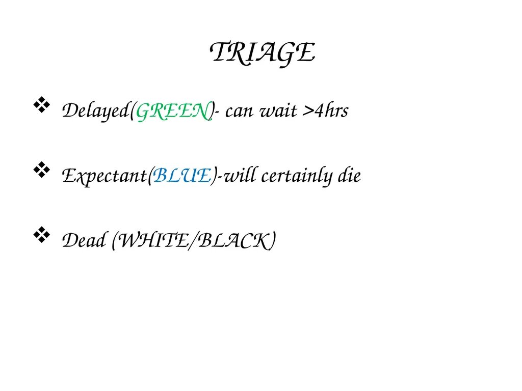 CRASH SCENE MANAGEMENT AND CASUALTY EVACUATION - slide 21 of 54