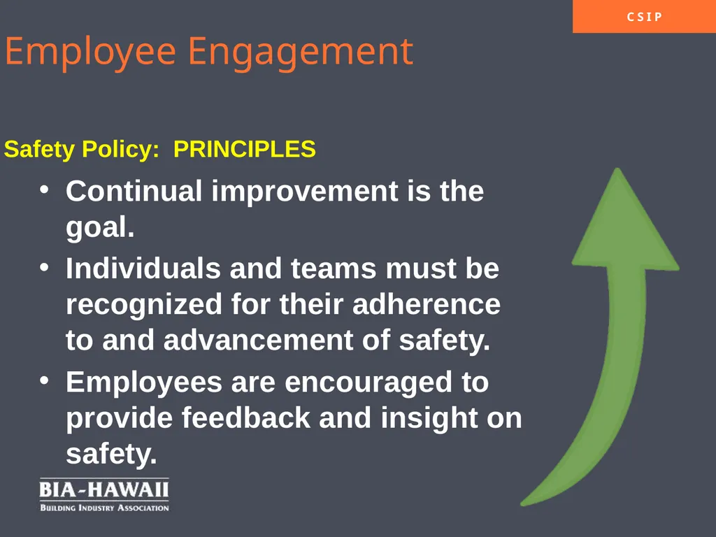 Workplace Safety & Employee Engagement Overview - slide 28 of 33
