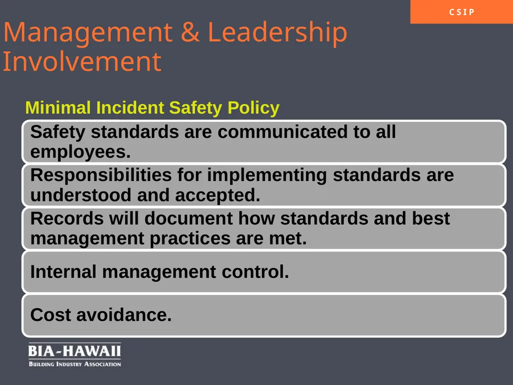 Workplace Safety & Employee Engagement Overview - slide 14 of 33