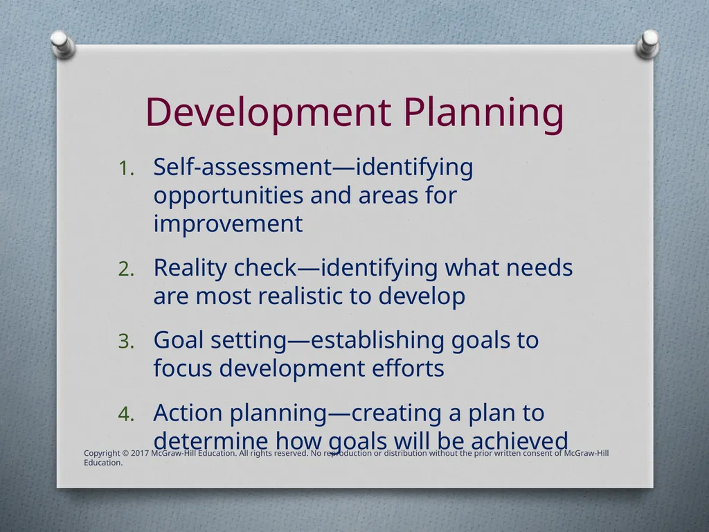 Chapter Nine Employee Development & Career - slide 9 of 41