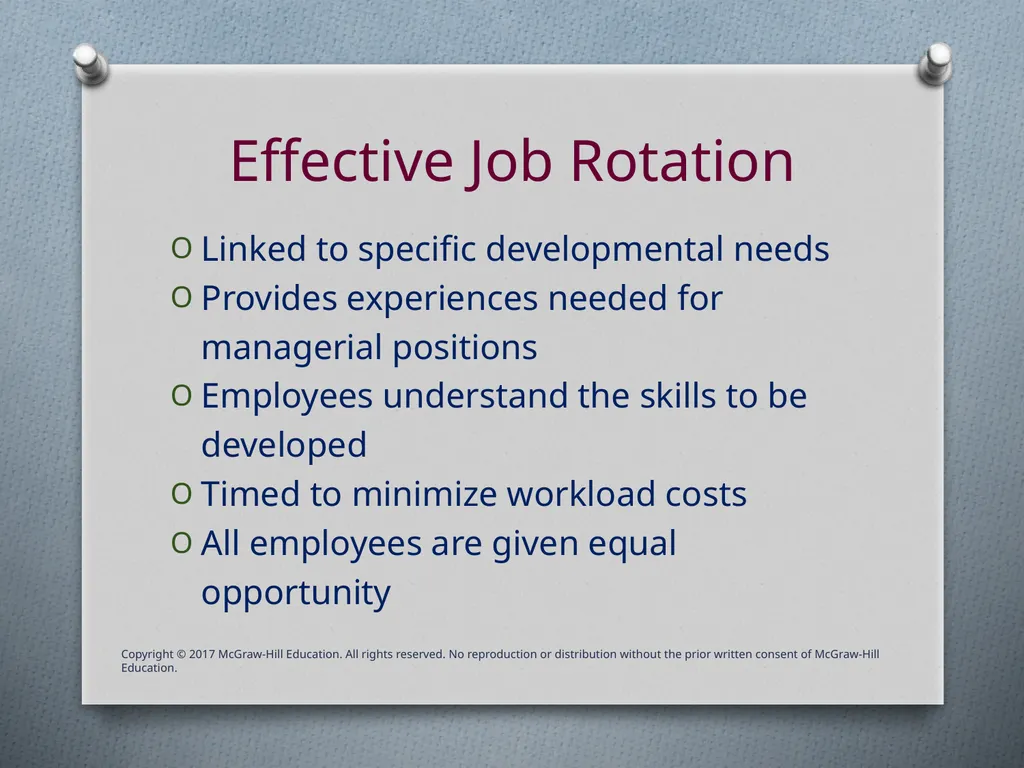 Chapter Nine Employee Development & Career - slide 26 of 41