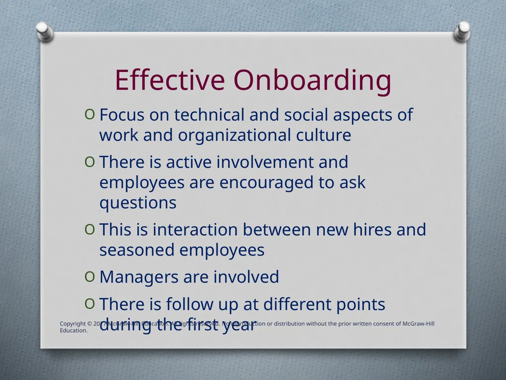 Chapter Nine Employee Development & Career - slide 41 of 41