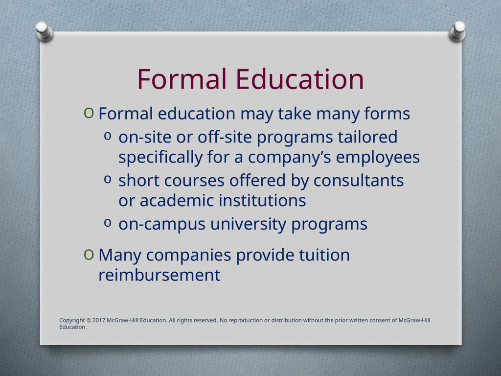 Chapter Nine Employee Development & Career - slide 12 of 41
