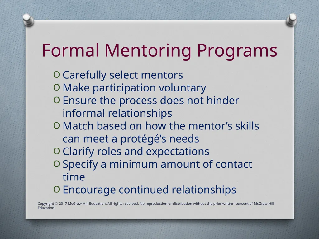 Chapter Nine Employee Development & Career - slide 33 of 41