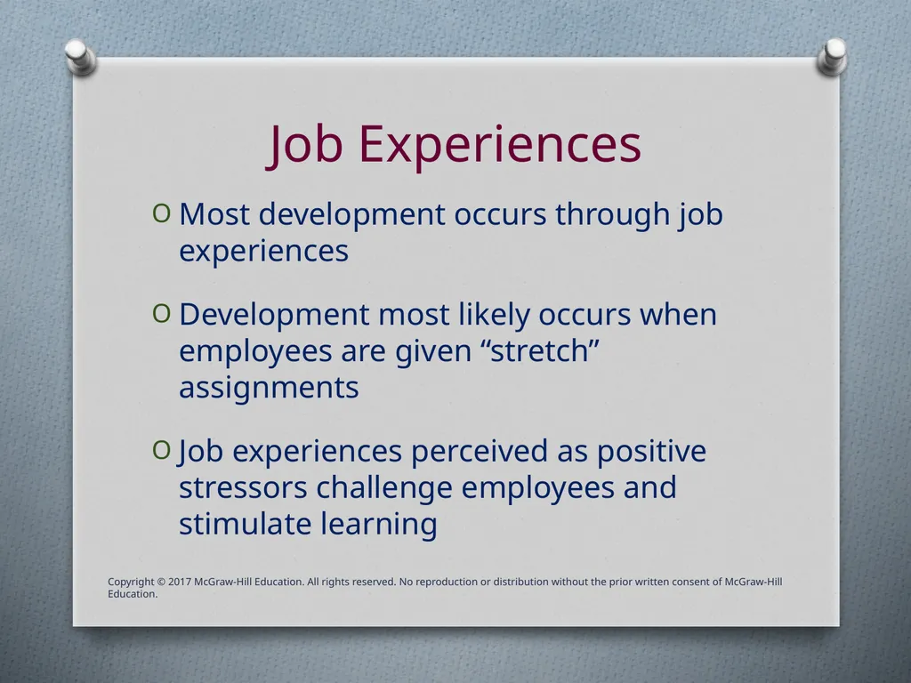 Chapter Nine Employee Development & Career - slide 23 of 41