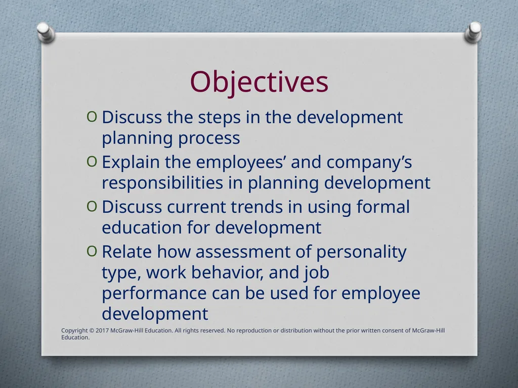 Chapter Nine Employee Development & Career - slide 2 of 41