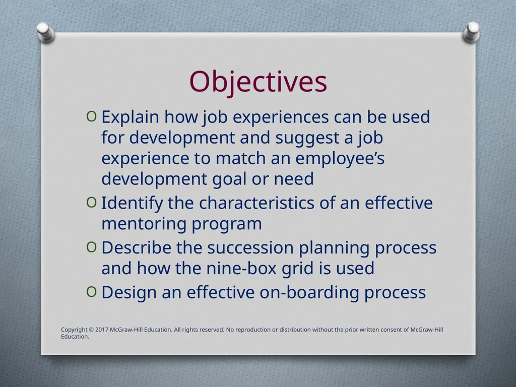 Chapter Nine Employee Development & Career - slide 3 of 41