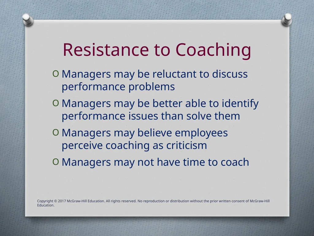 Chapter Nine Employee Development & Career - slide 35 of 41
