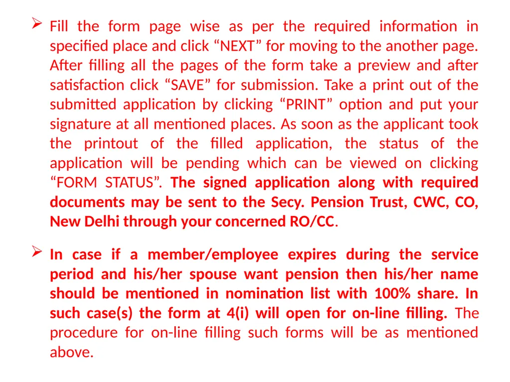 EMPLOYEE USER MANUAL EMPLOYEE REGISTRATION AND - slide 6 of 8