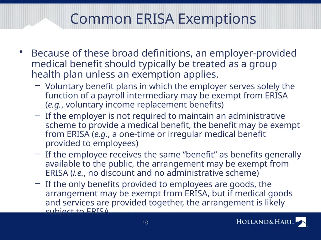 Employee Discounts and Other Unique Employee - slide 10 of 28