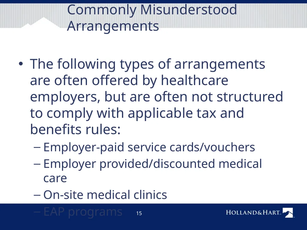 Employee Discounts and Other Unique Employee - slide 15 of 28