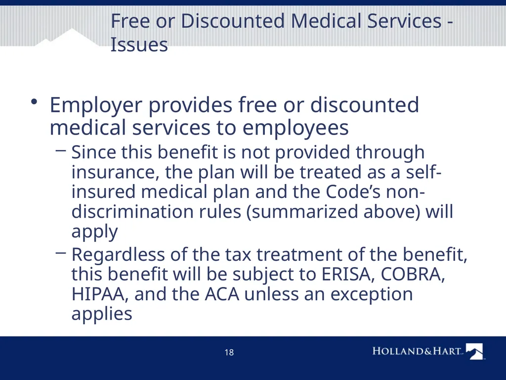Employee Discounts and Other Unique Employee - slide 18 of 28