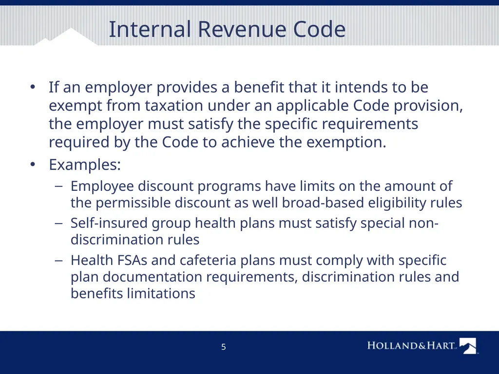 Employee Discounts and Other Unique Employee - slide 5 of 28