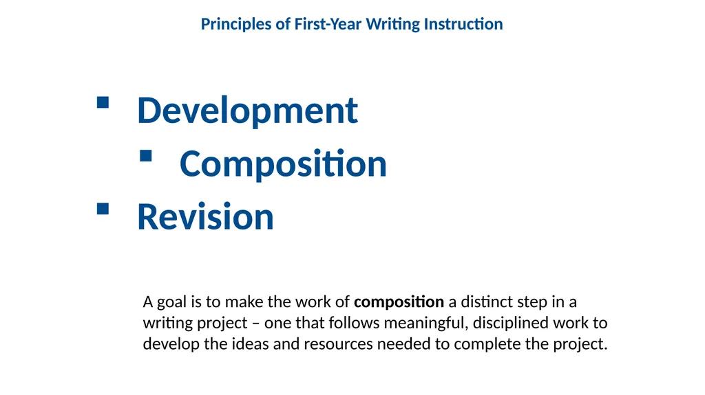 Writing Assignments that Help Students Succeed - slide 5 of 14