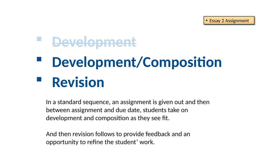 Writing Assignments that Help Students Succeed - slide 7 of 14