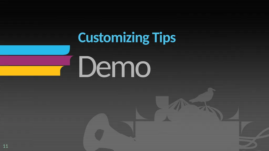 Visual Studio 2008 IDE Tips and Tricks Sara Ford - slide 11 of 21