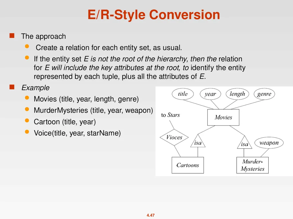 High-Level Database Models Spring 2011 Instructor: - slide 47 of 52